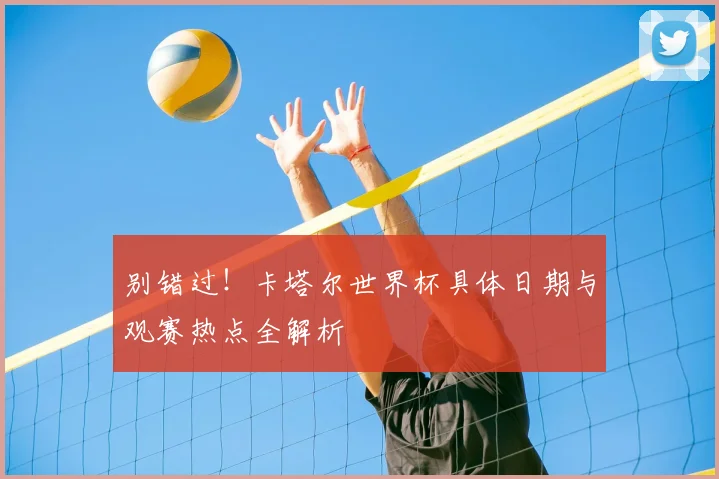 别错过！卡塔尔世界杯具体日期与观赛热点全解析