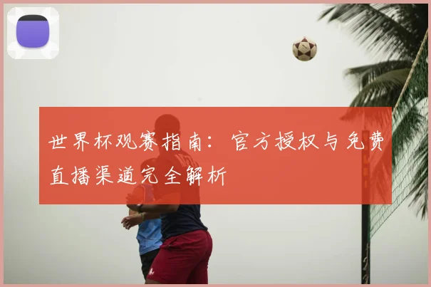 世界杯观赛指南：官方授权与免费直播渠道完全解析